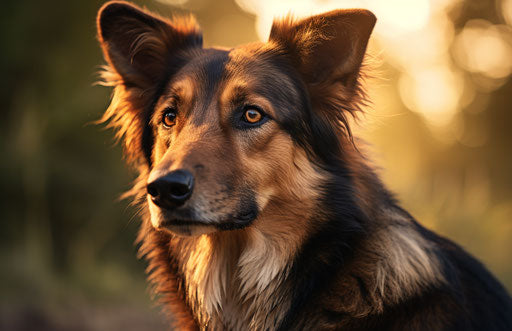 Awaiting an opportunity, stark style, light brown and black