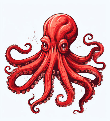 Octopus Tattoo Craft Set