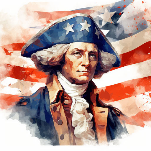 Independence Day oil painting clipart