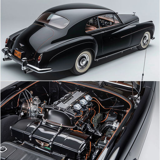 1954 Bentley R Type Continental with electric drivetrain