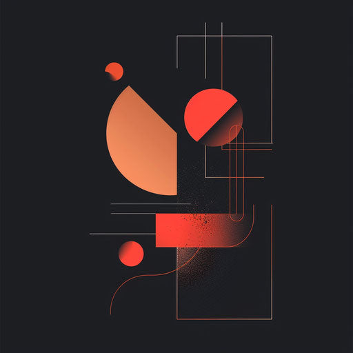 Geometric logo for design studio