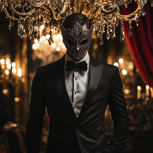The modern vampire at the lavish masquerade ball