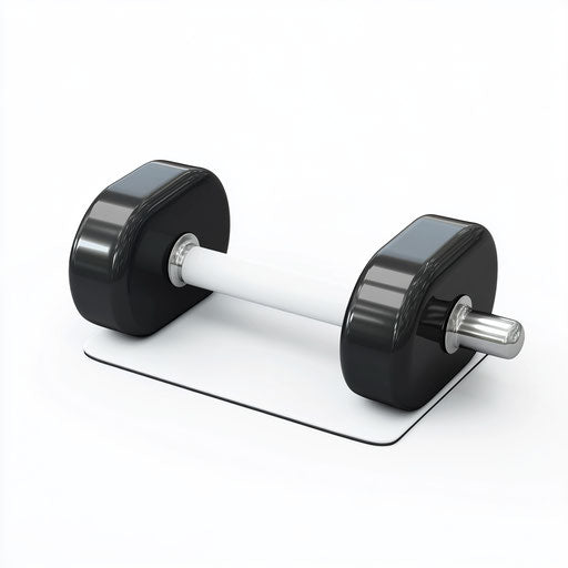 3D weight on flat white background, isolated clipart