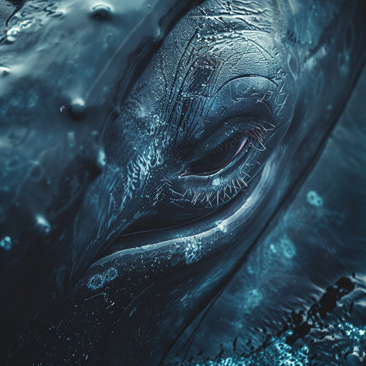 Blue whale eye: sheer size and gentle nature displayed