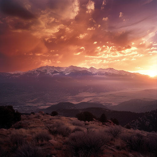 Peak of Pikes Peak Colorado