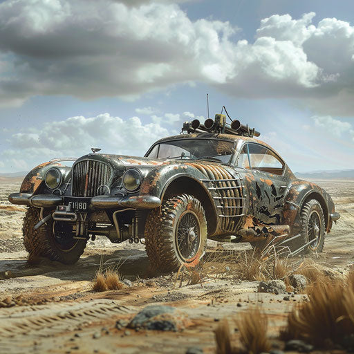 Post-apocalyptic Bentley R Type Continental