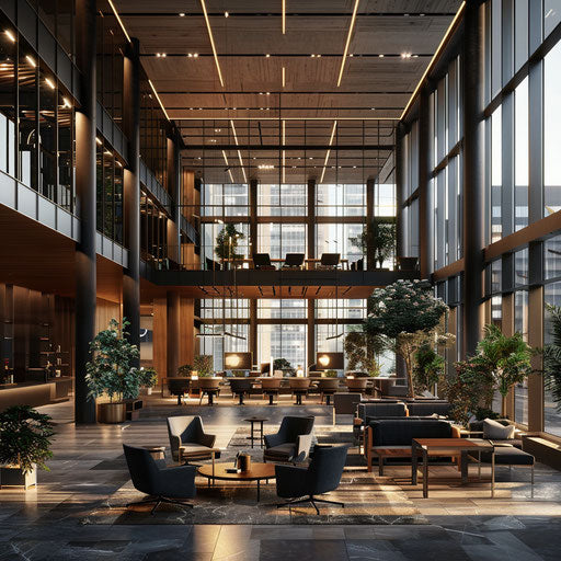 Sleek and modern tech hub for cutting-edge projects