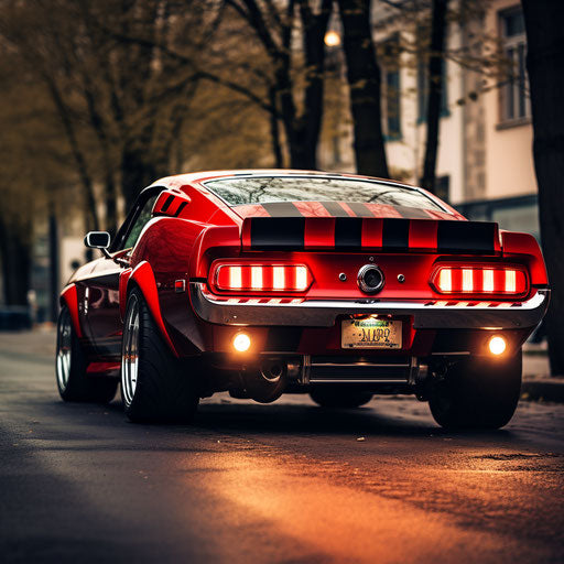 Ford Mustang GT Shelby classic larger exhausts