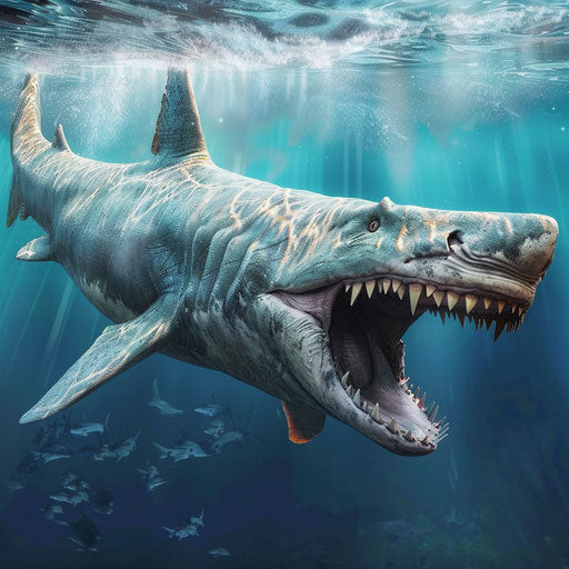 Prehistoric shark, bringing the past to life