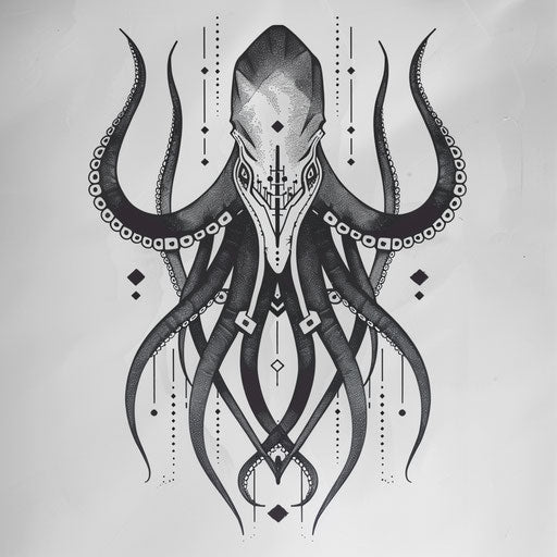 Artistic Kraken Tattoo Files