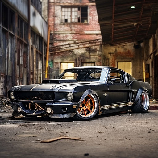 Vintage fast style car