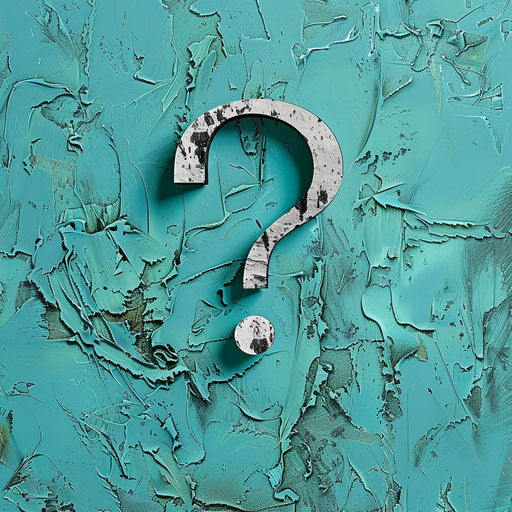 Realistic clipart with flat teal background