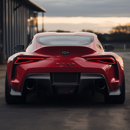 Rear view of Mark 4 Supra