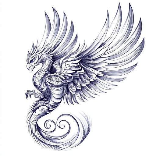 Tribal Dragon Tattoo Tattoo Blueprint Kit