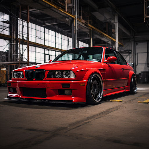 Optical tuning of the classic BMW M3