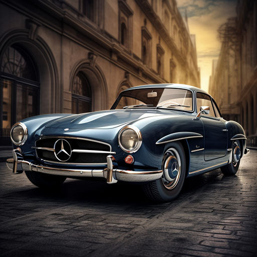 luxury vintage car