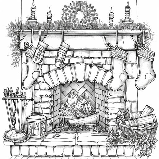 Printable Christmas Pictures To Color: Perfect for Kids