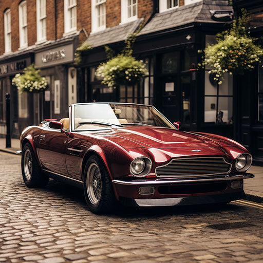 Classic Aston Martin Vantage Convertible