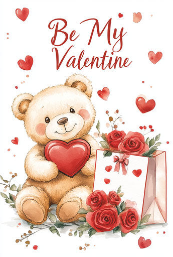 My love, be my sweet Valentine