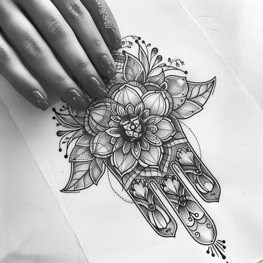 Hamsa Master Tattoo Designs