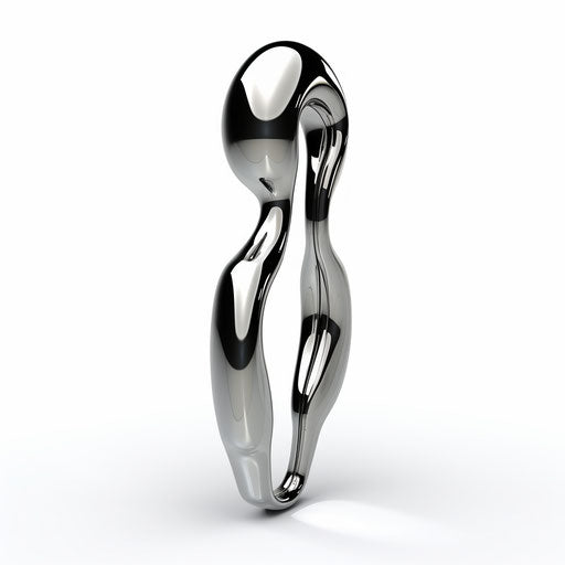 Metal clipart in Minimalist style, on white background