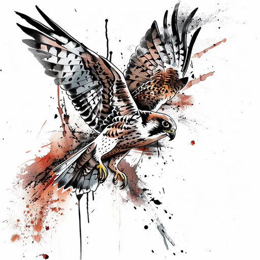 Artful Hunting Tattoo Sketches