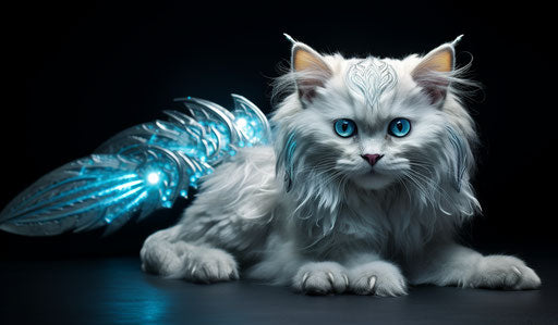 Cat with ears up, manticore 12:7