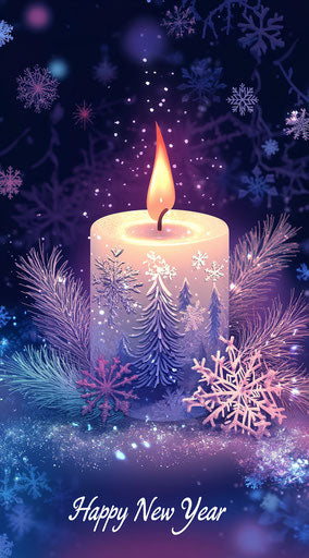 Vivid Happy New Year 2025 Images Celebration Art