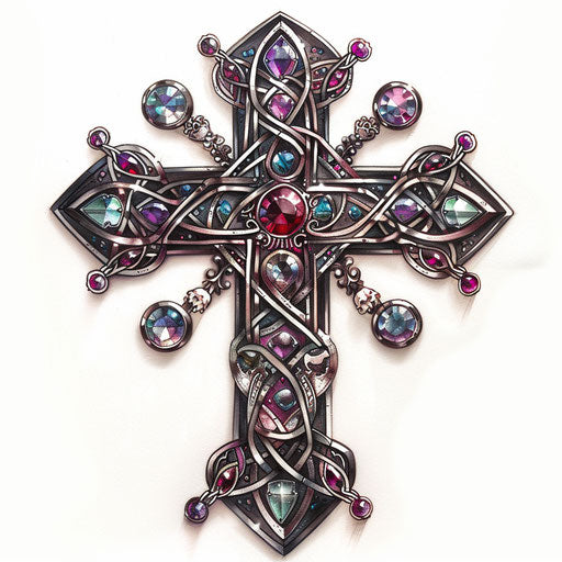 Celtic Cross Tattoo Craft Set