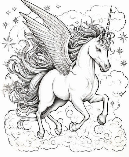 A unicorn in the stars