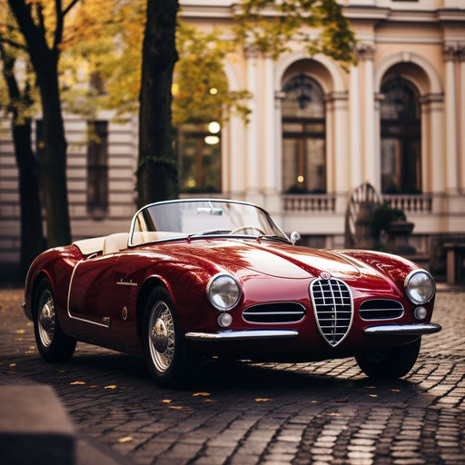 Classic 2-seater Alfa Romeo Restyling