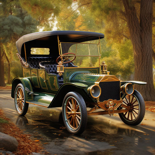 The Ford Model T car (1908)