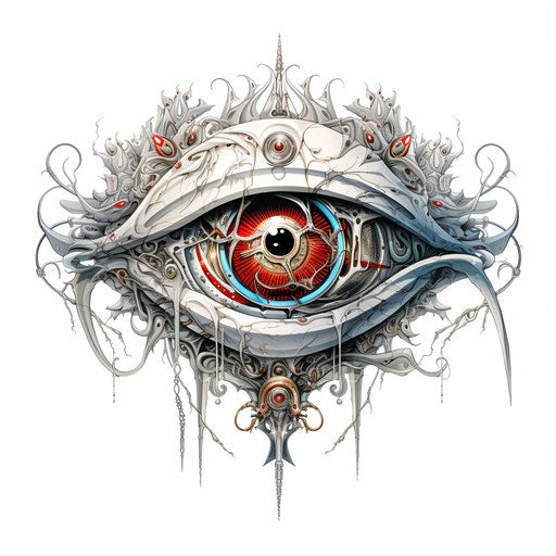 Eye of the fish 2, digital graphic design