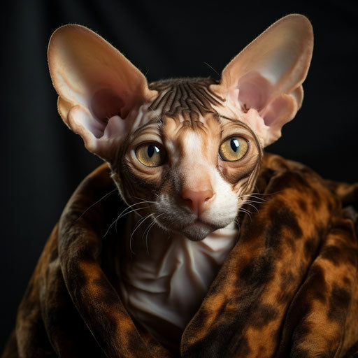 Cornish Rex cat kitten