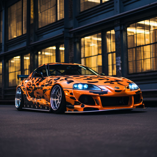 Toyota Supra classic Optical tuning