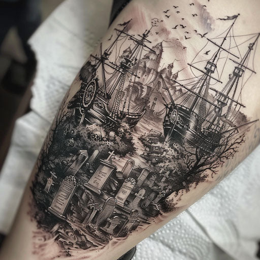 Pirate Tattoo Art Collection