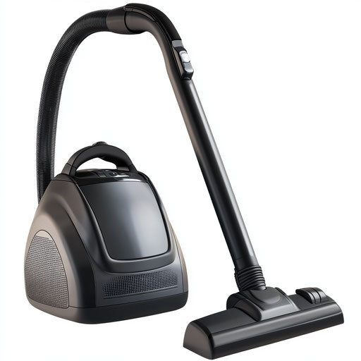 Realistic vacuum cleaner clipart, high resolution, isolated
