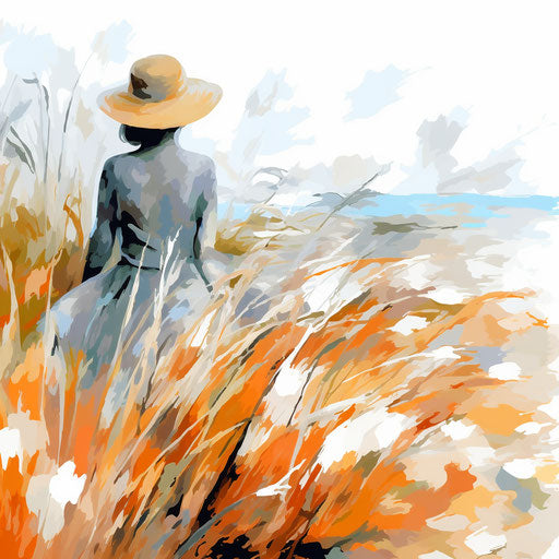 Creative clipart in the style of Impressionistic Art, on a white background