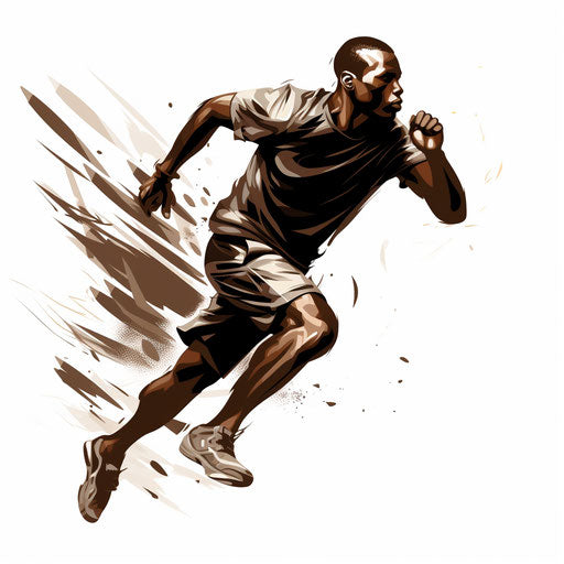 Quick drawing in the style of Chiaroscuro Art, on a white background