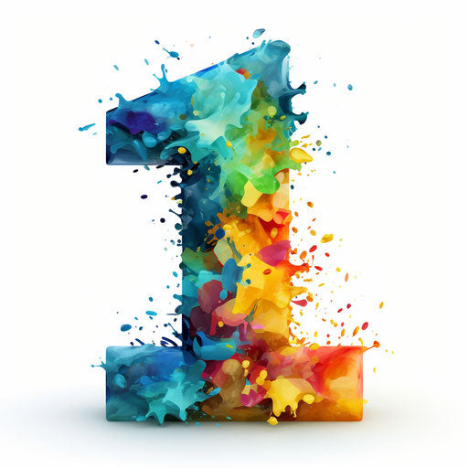 Number 1 in Impressionistic Art style