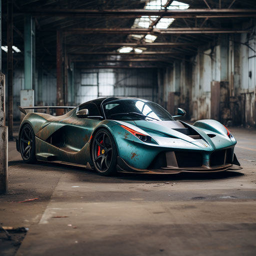 The classic patina Ferrari