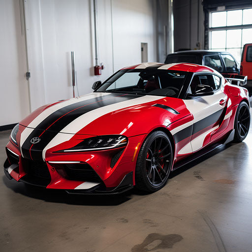 Mark 4 supra Racing stripes