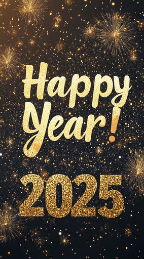 Radiant Happy New Year 2025 Images Social Greetings