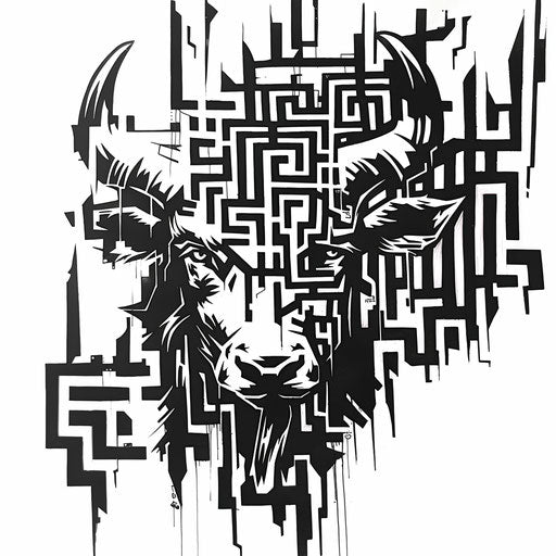 Abstract Minotaur design in a labyrinth