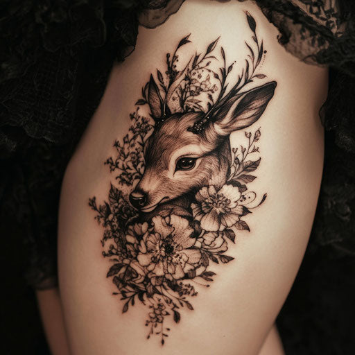 Flower Tattoos For Women Professional Tattoo Kit