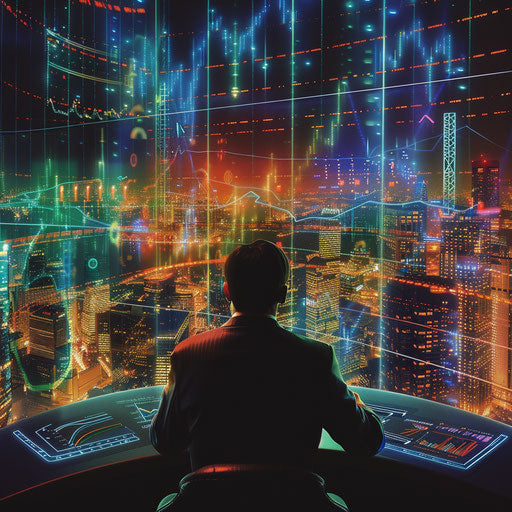 Finance trends prediction with holographic display