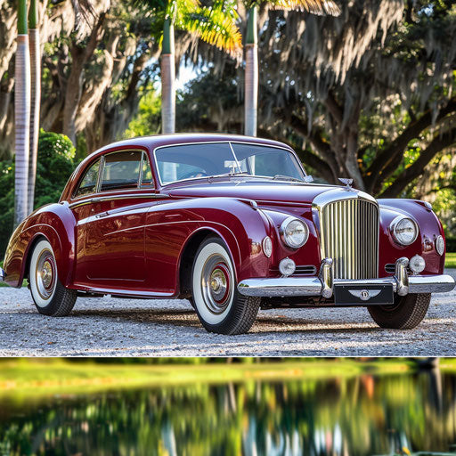 1954 Bentley R Type Continental with biometric security