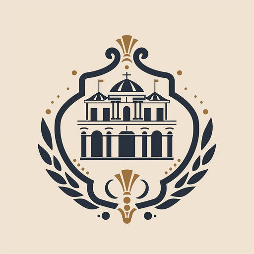 Elegant logo for modern classic luxury hotel