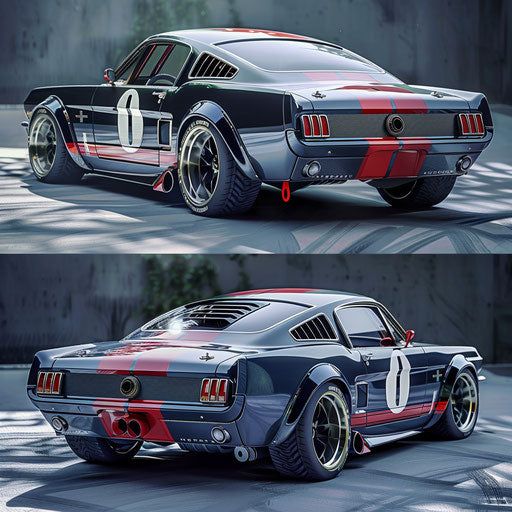High-Performance Racing Car, Shelby Classic Transformation
