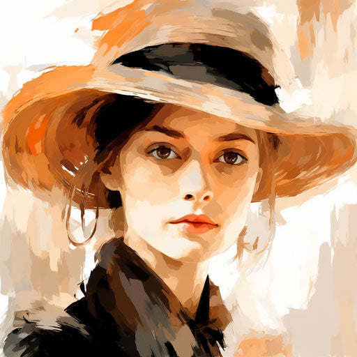 Me in clipart in the style of Impressionistic Art